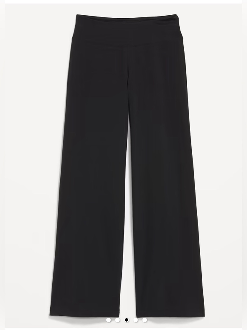Old Navy Black Wide-Leg Pull-On Pants